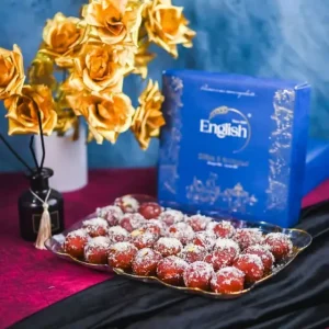 Coconut Gulab Jamun